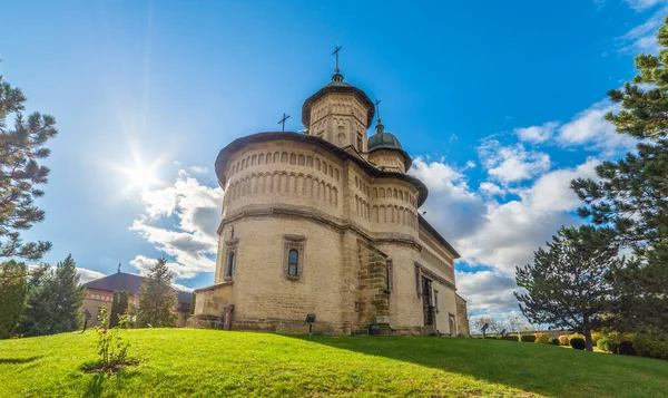 Cetatuia Monasterio Iasi Moldavia Rumania — Foto de Stock