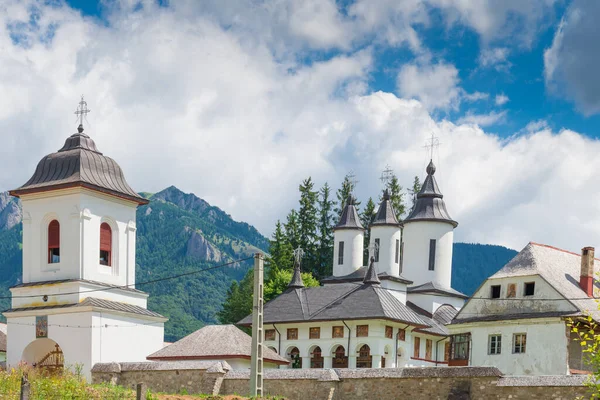 Belo Mosteiro Cheia Brasov Prahova Roménia — Fotografia de Stock