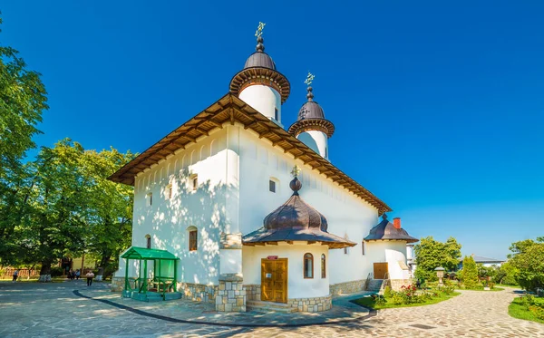 Iglesia Ortodoxa Varatec Monasterio Protegido Por Herencia Unesco Varatec Ciudad —  Fotos de Stock