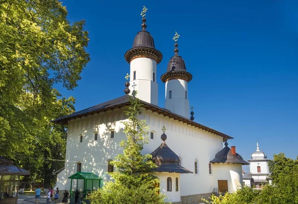 Iglesia Ortodoxa Varatec Monasterio Protegido Por Herencia Unesco Varatec Ciudad — Foto de Stock