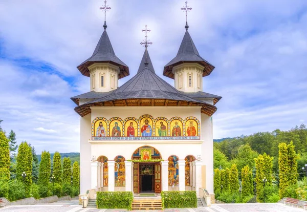 Klasztor Prawosławny Sihastria Mołdawia Bukowina Rumunia — Zdjęcie stockowe