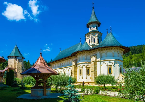 Putna Mosteiro Igreja Ortodoxa Cristã Moldávia Bucovina Roménia — Fotografia de Stock