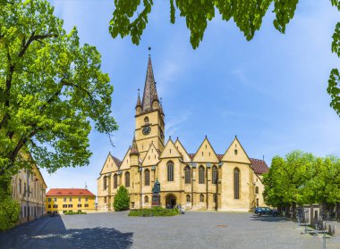 Lutheran Katedrali, Sibiu, Transilvanya, Romanya