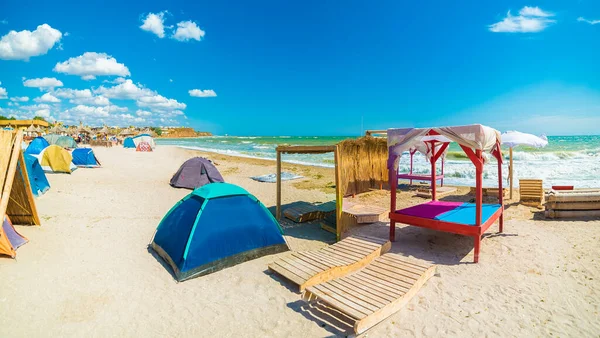 Vacaciones Vama Veche Costa Del Mar Negro Rumania —  Fotos de Stock