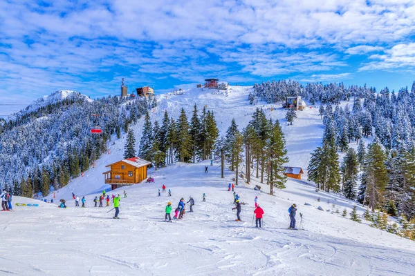 Stok Narciarski Poiana Brasov Rumunia — Zdjęcie stockowe