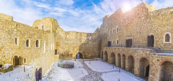 Ciudadela Neamt Fortaleza Medieval Targu Neamt Región Moldavia Rumania — Foto de Stock