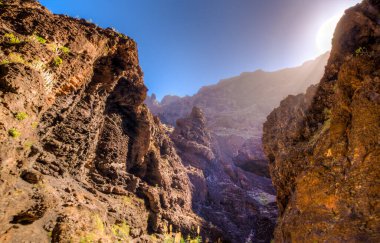 İspanya, Tenerife 'deki Masca Kanyonu