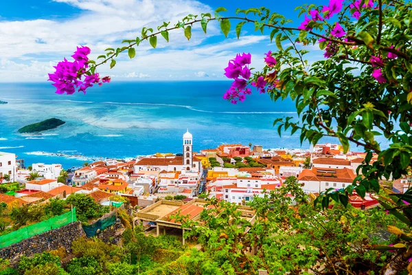 Vista Ciudad Garachico Tenerife Islas Canarias España — Foto de Stock