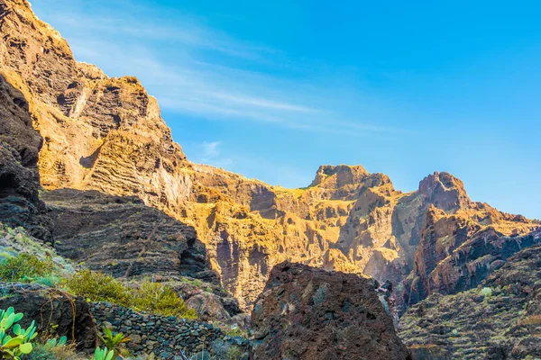 西班牙Tenerife的Masca峡谷 — 图库照片
