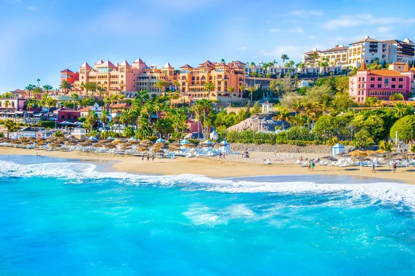 Playa Duque Costa Adeje Tenerife Islas Canarias España — Foto de Stock