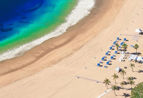 Las Teresitas Strand Teneriffa Kanarische Inseln Spanien — Stockfoto