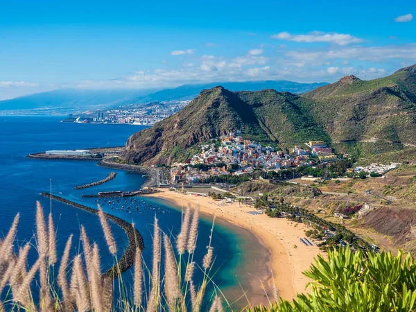 Vista Aldeia Las Teresitas San Andres Tenerife Ilhas Canárias Espanha — Fotografia de Stock