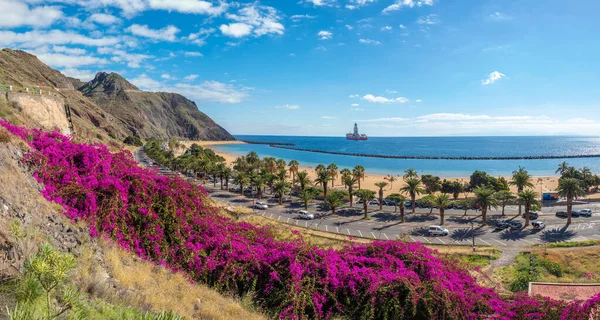 Landschaft Mit Las Teresitas Teneriffa Kanarische Inseln Spanien — Stockfoto