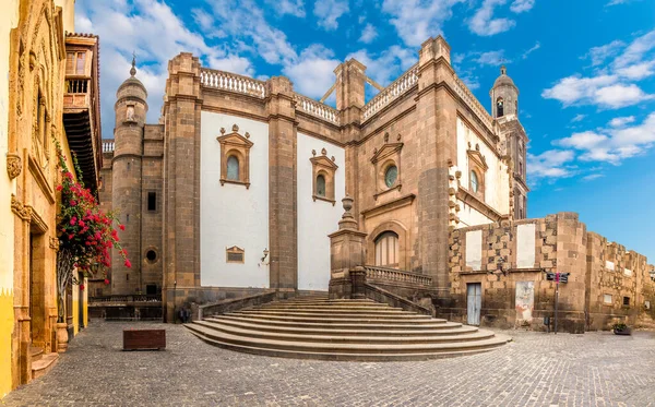 Landschap Met Kathedraal Santa Ana Vegueta Las Palmas Gran Canaria — Stockfoto