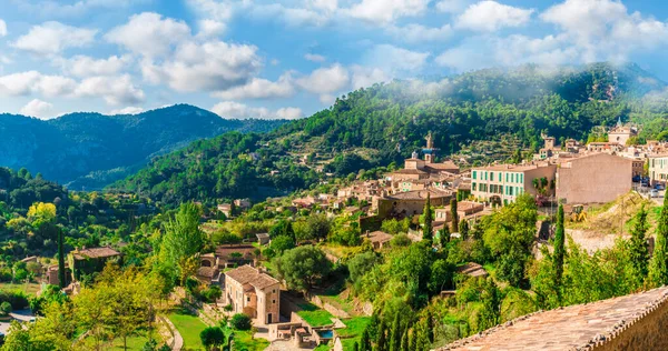 Vista Del Villaggio Valldemossa Palma Maiorca Spagna — Foto Stock