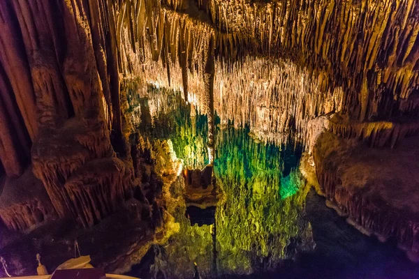 Famosa Cueva Cuevas Del Drach Isla Mallorca España — Foto de Stock