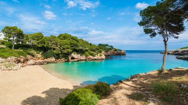 Cala Dor Körfezi Cala Şehri Palma Mallorca Adası Spanya — Stok fotoğraf