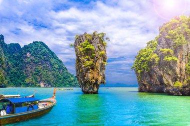 Phang Nga Körfezi 'ndeki James Bond Adası, Tayland