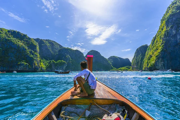 Залив Майя Острове Пхи Пхи Лех Таиланд — стоковое фото