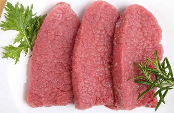 Sığır filetosu biftek. — Stok fotoğraf