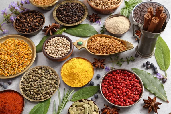 Herbs and spices. — Stock Photo, Image