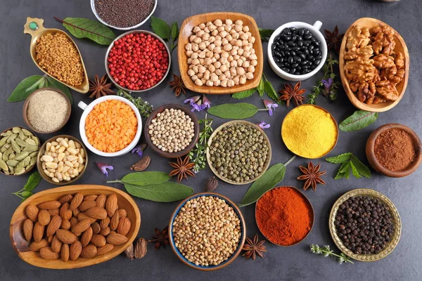 Indiska kryddor. — Stockfoto