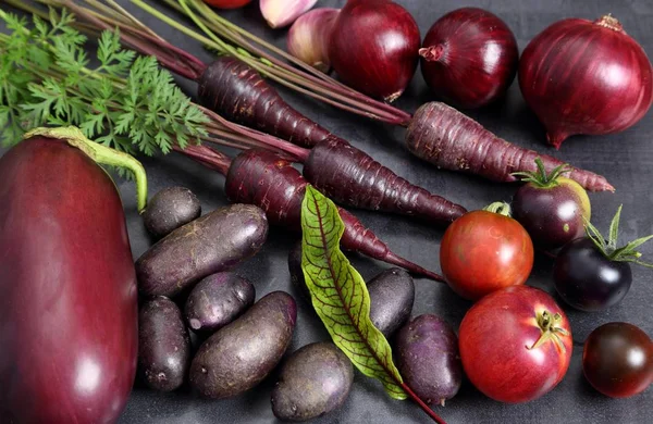 Purple vegetables. — Stock Photo, Image