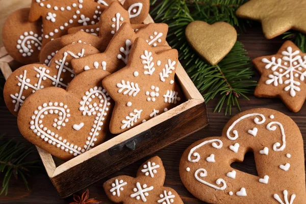 Gingerbread cookies. — Stock Photo, Image