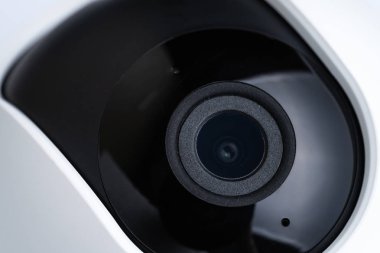 Küçük geniş açı ile Internet IP video kamera görünümü kapalı