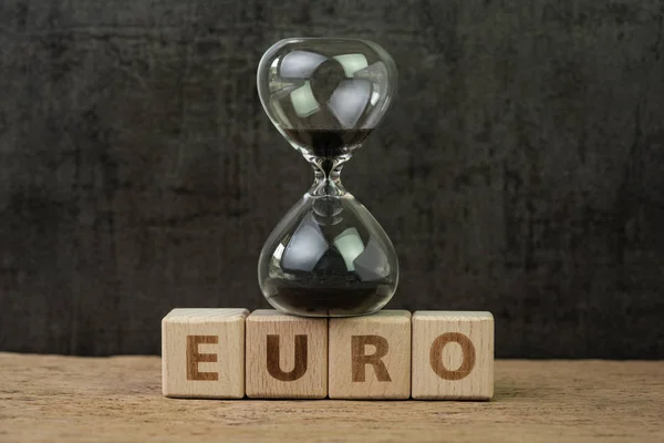 Cuenta atrás del euro después del referéndum sobre el Brexit para retirarse de Europa , — Foto de Stock