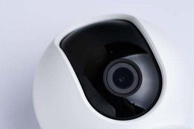 Küçük geniş açı ile Internet IP video kamera görünümü kapalı