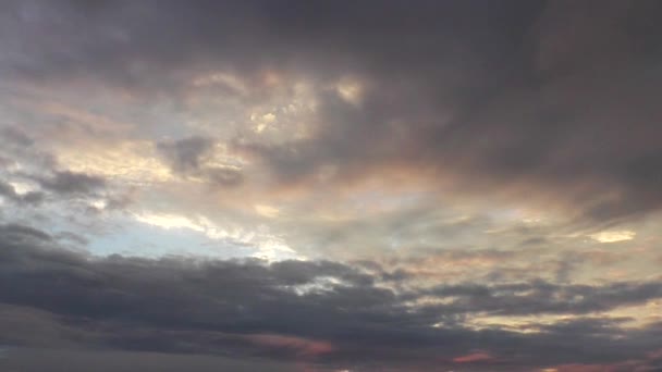 Beautiful Sunset Time Lapse — Stock Video