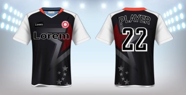 Download Rugby Jersey Template Free Vector Eps Cdr Ai Svg Vector Illustration Graphic Art