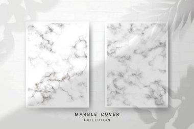 Mermer Doku, Vektör Desenleri Koleksiyonu Kapak Premium Seti, Soyut Arka Plan Şablonu, Düğün ve Tebrik Davetiyekartı (Vektör Eps10, Tam Düzenlenebilir)