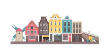 vektör şehir amsterdam