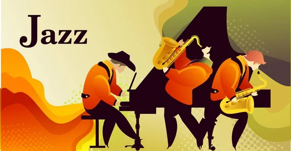 Jazz och blues — Stock vektor