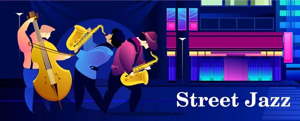 Jazz en blues — Stockvector