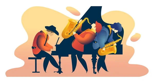 Jazz és a blues — Stock Vector