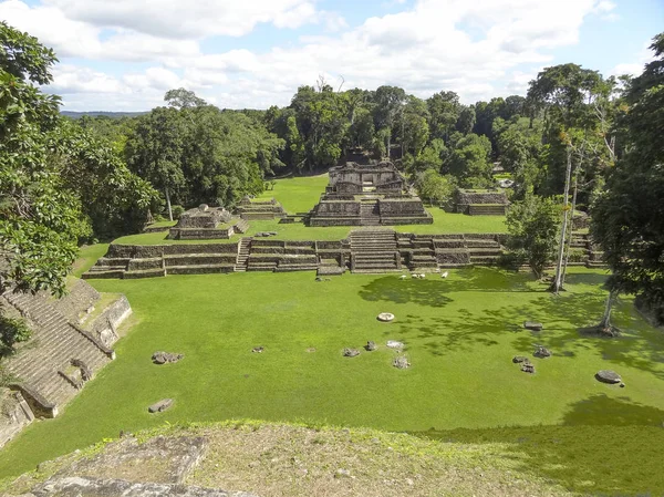 Oude Maya Archeologische Site Genaamd Caracol Gelegen Belize Midden Amerika — Stockfoto