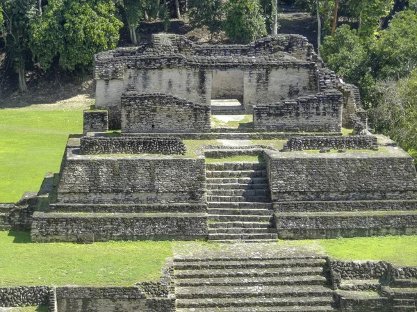 Maya Archeologicznego Nazwie Caracol Znajduje Się Belize Ameryce Środkowej — Zdjęcie stockowe