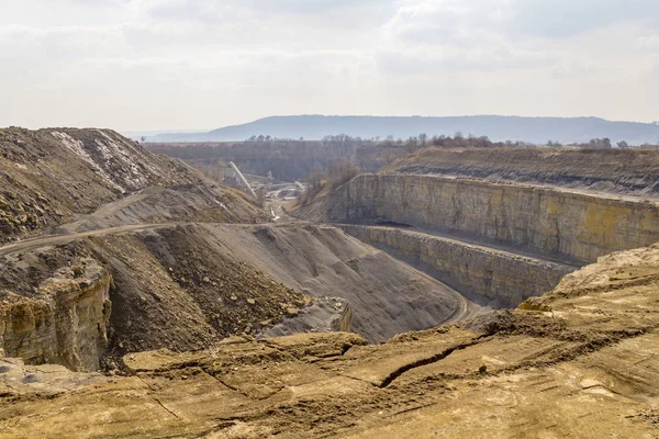 Pedra Pit Cenário Sul Alemanha — Fotografia de Stock