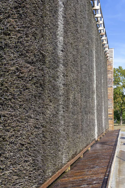 Teil Eines Gradierwerks Bad Rappenau Süddeutschland — Stockfoto