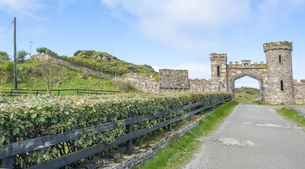 Bâtiment Historique Avec Arche Vue Dans Ouest Irlande — Photo
