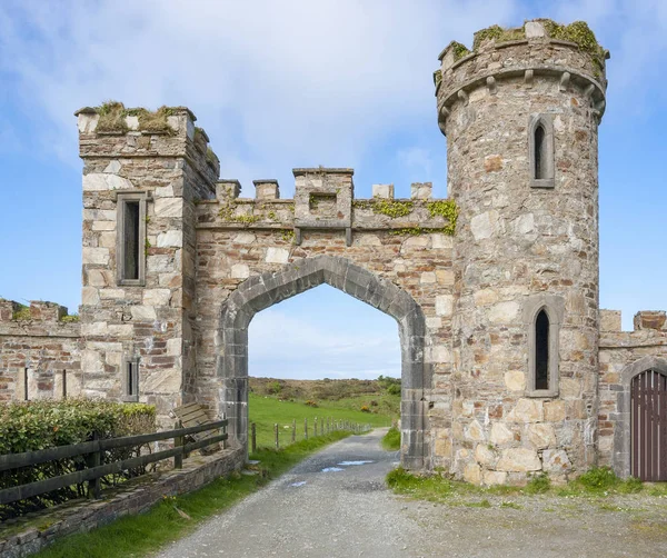 Historisk Byggnad Med Archway Sett Västra Irland — Stockfoto