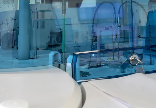Detalj Medicinsk Apparat Ett Laboratorium — Stockfoto