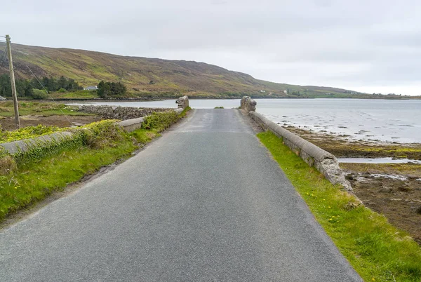 Idylliska Kustlandskap Runt Sky Road Connemara Region Västra Irland — Stockfoto