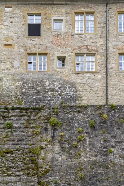Detail Historic House Facade Seen Southern Germany — Stock Photo, Image