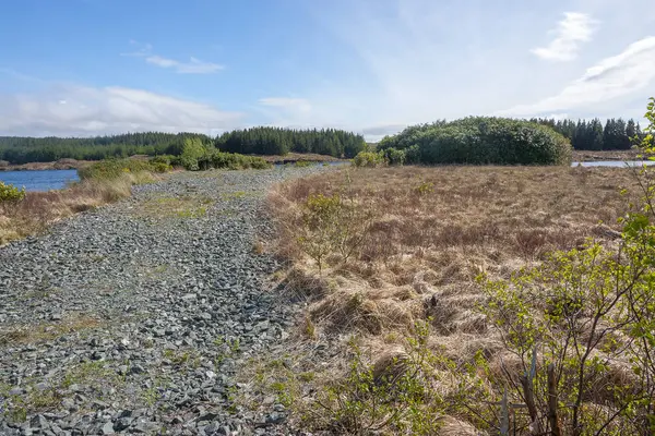 Idyllische Küstenlandschaft Rund Die Sky Road Connemara Einer Region Westen — Stockfoto