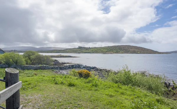 Paysages Côtiers Ensoleillés Autour Clifden Irlande — Photo