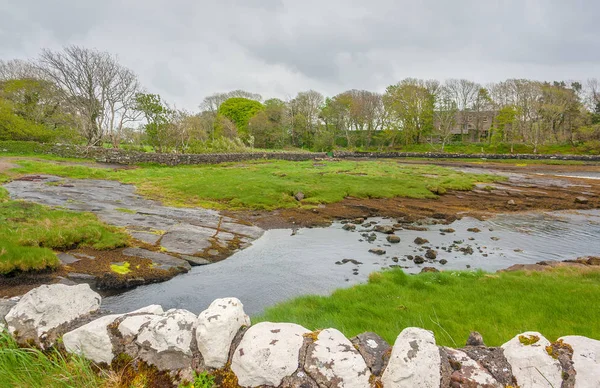 Paisagem Pantanosa Connemara Uma Área Irlanda — Fotografia de Stock